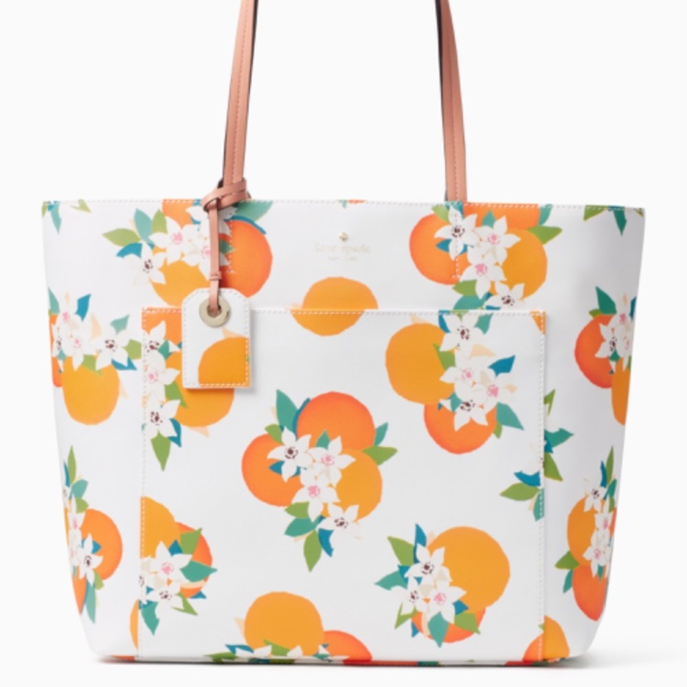 Kate Spade Hardings Street Orange Riley Handbag